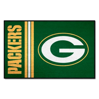 Fan Mats  LLC Green Bay Packers Starter Mat Uniform Green
