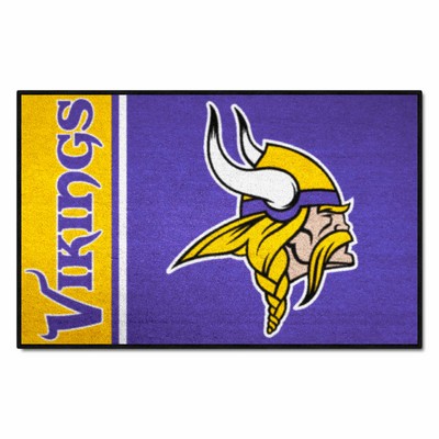 Fan Mats  LLC Minnesota Vikings Starter Mat Uniform Purple