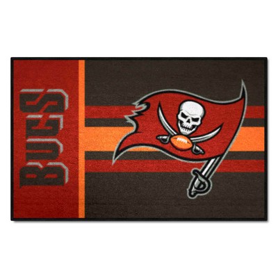 Fan Mats  LLC Tampa Bay Buccaneers Starter Mat Uniform Gray