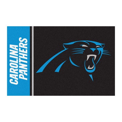 Fan Mats  LLC Carolina Panthers Uniform Starter Rug 