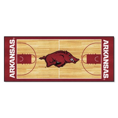 Fan Mats  LLC Arkansas Razorbacks Court Runner Rug 