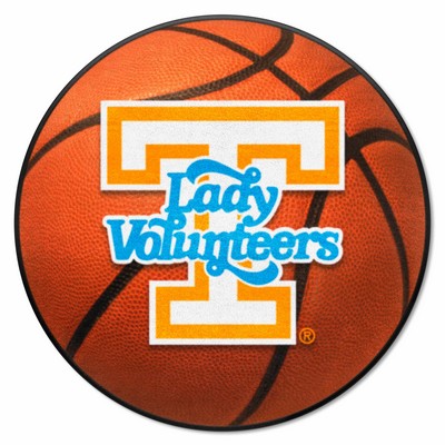 Fan Mats  LLC Tennessee Volunteers Basketball Mat Orange