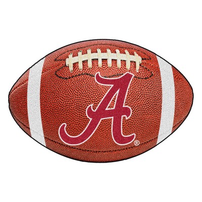 Fan Mats  LLC Alabama Crimson Tide A Football Rug 