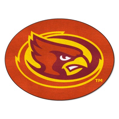Fan Mats  LLC Iowa State Cyclones Mascot Mat Red