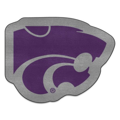 Fan Mats  LLC Kansas State Wildcats Mascot Mat Purple