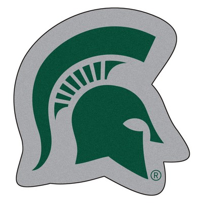 Fan Mats  LLC Michigan State Spartans Mascot Rug 