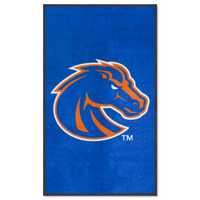 Fan Mats  LLC Boise State 3X5 High-Traffic Mat with Durable Rubber Backing - Portrait Orientation Blue