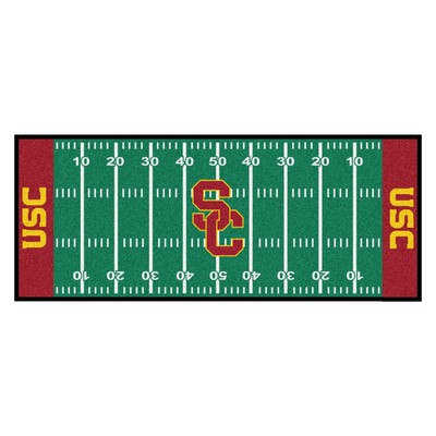 Fan Mats  LLC USC Trojans Field Runner Rug 