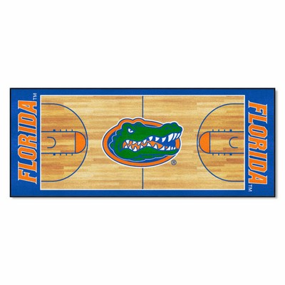 Fan Mats  LLC Florida Gators NCAA Basketball Runner Blue