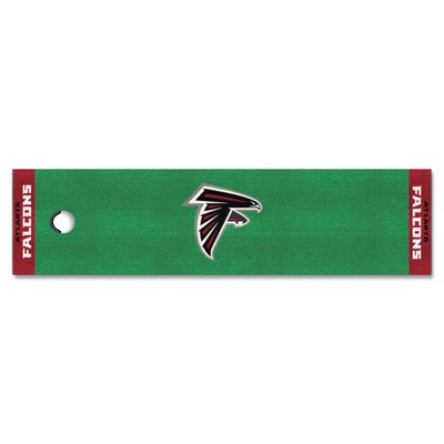 Fan Mats  LLC Atlanta Falcons Putting Green Mat Green