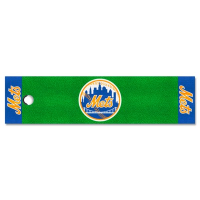 Fan Mats  LLC New York Mets Putting Green Mat Green