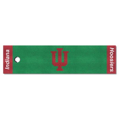 Fan Mats  LLC Indiana Hooisers Putting Green Mat Green