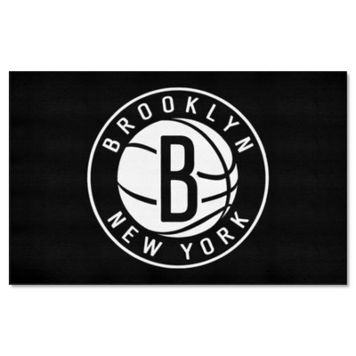 Fan Mats  LLC Brooklyn Nets Ulti-Mat Black