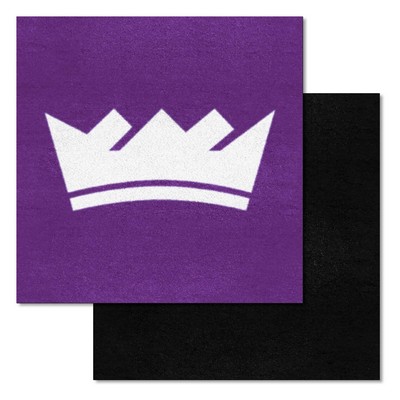 Fan Mats  LLC Sacramento Kings Team Carpet Tiles Purple