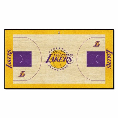 Fan Mats  LLC Los Angeles Lakers NBA Court Runner Yellow