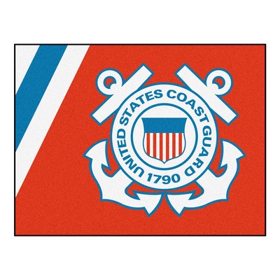 Fan Mats  LLC US Coast Guard All-Star Rug 
