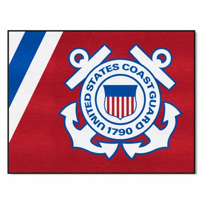 Fan Mats  LLC U.S. Coast Guard n/a All-Star Mat Red