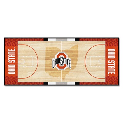 Fan Mats  LLC Ohio State Buckeyes NCAA Basketball Runner Red