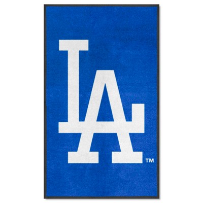 Fan Mats  LLC Los Angeles Dodgers 3x5 Logo Mat Portrait Blue