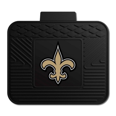 Fan Mats  LLC New Orleans Saints Utility Mat Black