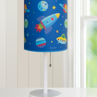 Olive Kids Olive Kids Out of this World Cylinder Lamp Blue