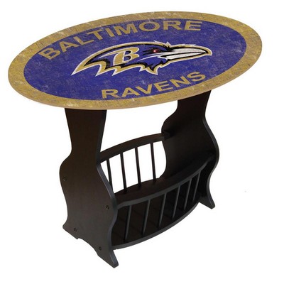 Fan Creations Baltimore Ravens End Table 