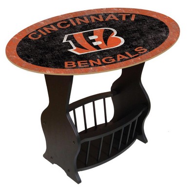 Fan Creations Cincinnati Bengals End Table 