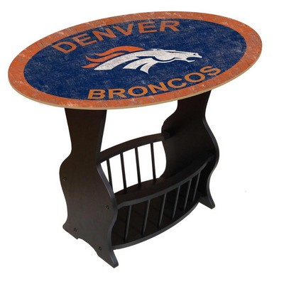 Fan Creations Denver Broncos End Table 