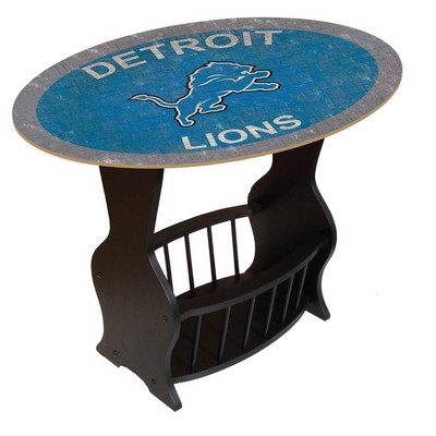 Fan Creations Detroit Lions End Table 