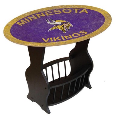 Fan Creations Minnesota Vikings End Table 