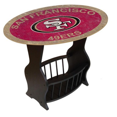 Fan Creations San Francisco 49ers End Table 