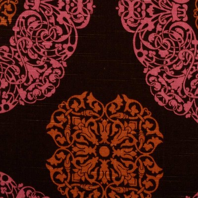 Duralee 72080 PINK/BROWN