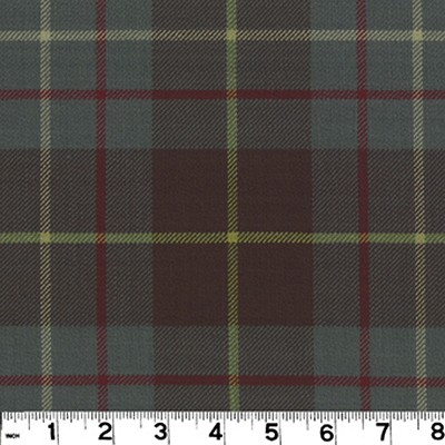 Roth and Tompkins Textiles Flaye AT-202 Multi WOOL WOOL Large Scale Plaid  Plaid and Tartan Fabric fabric by the yard.