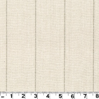 Roth and Tompkins Textiles Copley Stripe Linen Beige COTTON Wide Striped fabric by the yard.