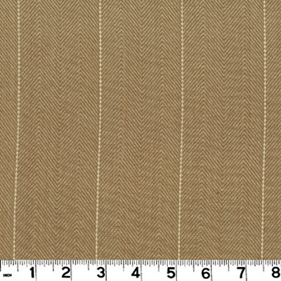 Roth and Tompkins Textiles Copley Stripe Caramel D3146 Brown Multipurpose COTTON COTTON Fire Rated Fabric Wide Striped  Fabric fabric by the yard.