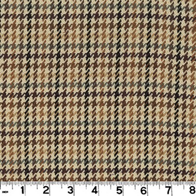 Roth and Tompkins Textiles Hamilton Desert D3162 Multi COTTON COTTON Houndstooth  Fabric fabric by the yard.