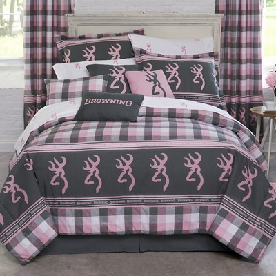 Kimlor Buckmark Plaid Comforters 