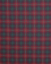 Ralph Lauren Doncaster Tartan Evening Red Fabric