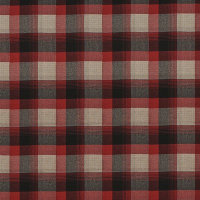 Ralph Lauren MARKET STREET PLAID  CARDINAL            