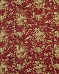 Ralph Lauren Eliza Floral Sunbaked Red Fabric
