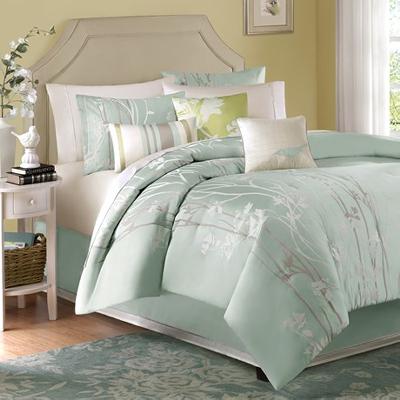 Hampton Hill Madison Park Athena Comforter Set Green