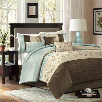 Hampton Hill Madison Park Serene Comforter Set Blue