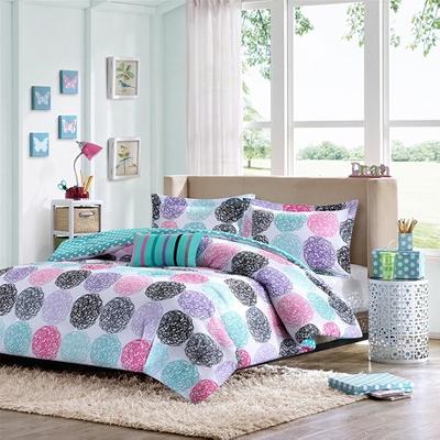 Hampton Hill 3 Piece Comforter Set Purple