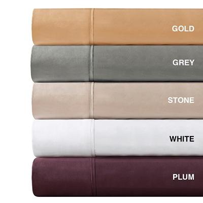 Hampton Hill Madison Park 600TC Pima Solid Cotton Sheet Set Gold