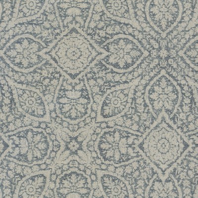 P K Lifestyles Damask Foliage Indigo