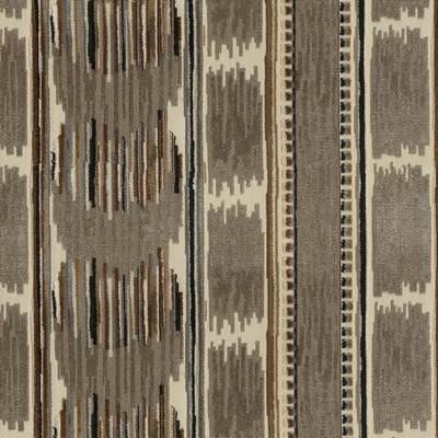 P K Lifestyles Velvet Ikat Woodland