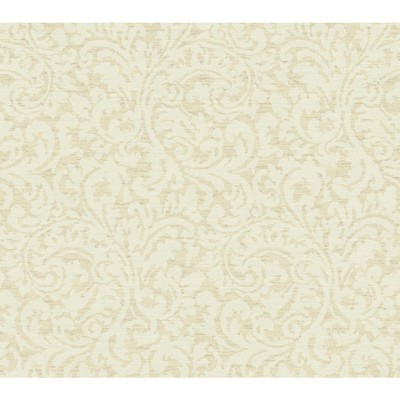 Waverly Wallpaper Global Chic Namaste Scroll Wallpaper beige, cream