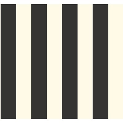 Waverly Wallpaper Waverly Stripes 3in Wide Stripe Wallpaper white, black