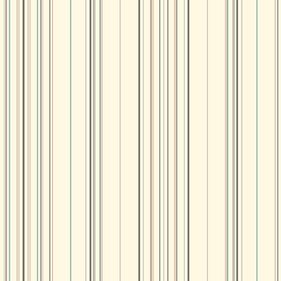 Waverly Wallpaper Waverly Stripes Harmony Stripe Wallpaper white, medium grey, dark grey, orange