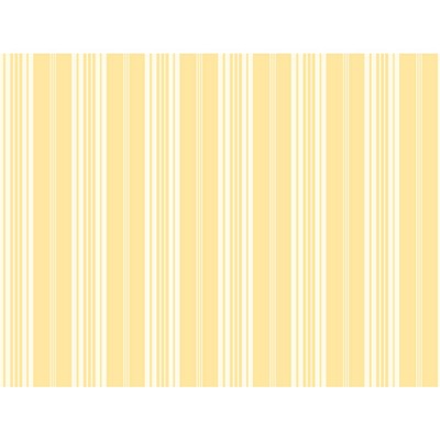Waverly Wallpaper Waverly Stripes Bootcut Stripe Wallpaper white, yellow